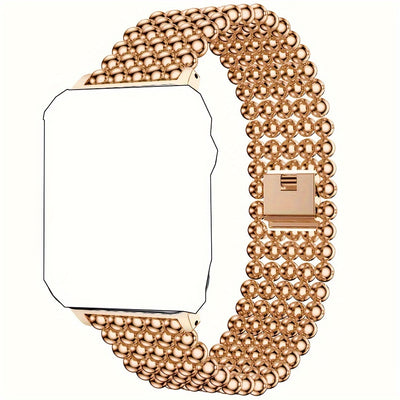 Premium Metal Band for Apple Watch - Fashion-Forward Upgrade with Seamless Fit - Compatible with All Series 8/7/6/5/4/3/2/1 SE, Sizes 38/45mm - Durable & Comfortable