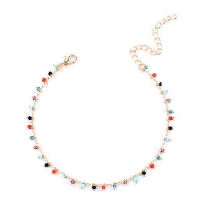 Fashion Ankle Bracelets Anklets for Women Beach Accessories Ankle Bracelet Stainless Steel Leg Bracelet Sandals Foot Jewelry