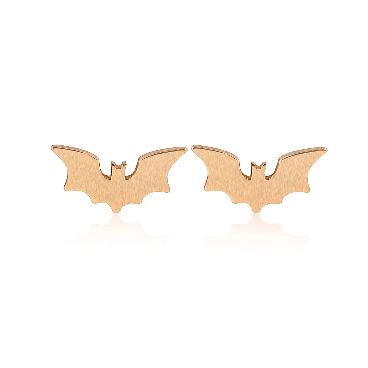 Cute Stainless Steel Bat Stud Earrings Femme Punk Pumpkin Ghost Elves Earing Fashion Jewelry Brincos Halloween Gifts Trendy