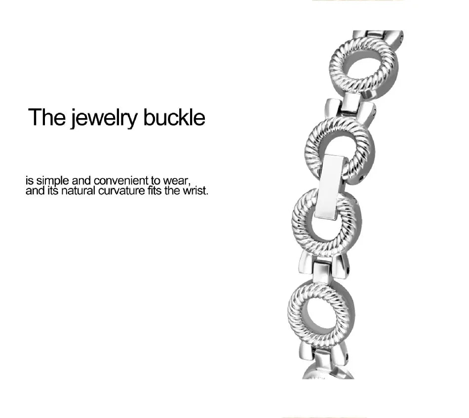 Watches For Woman Elegant Vintage Black Gold Shell Bracelet Ladies Small Dial Oval Quartz Dress Watch