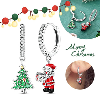 Halloween Party Cute Pumpkin Bat Ring Earrings 925 Silver Earrings For Women Punk Men's Earrings Fit Women Party Jewelry Gift