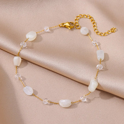 Anklets for women Foot bracelet women summer accessories Bracelet on the leg stainless steel ankle chain Jewelry