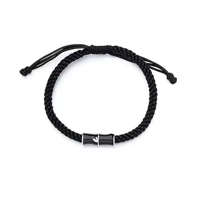 Bamboo Slub Couple Bracelet for Lover Women Men Hand Crafted Adjustable Rope Friend Relationship Matching Bracelets Jewelry Gift