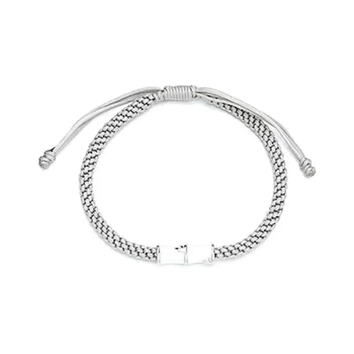 Bamboo Slub Couple Bracelet for Lover Women Men Hand Crafted Adjustable Rope Friend Relationship Matching Bracelets Jewelry Gift