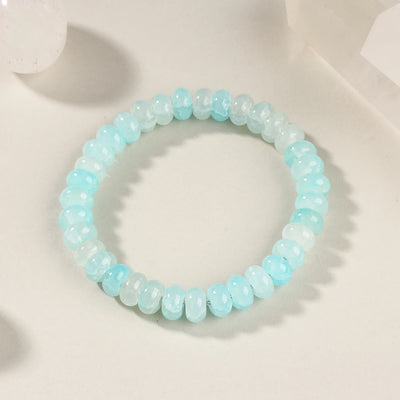 bracelets for couples women men bf and gf boyfriend girlfriend braclet best friend bangles yellow blue glass