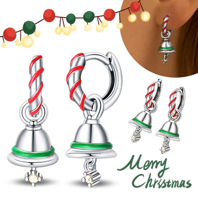 Halloween Party Cute Pumpkin Bat Ring Earrings 925 Silver Earrings For Women Punk Men's Earrings Fit Women Party Jewelry Gift