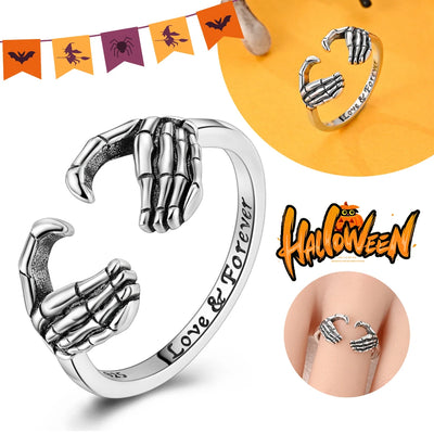 Halloween Party Cute Pumpkin Bat Ring Earrings 925 Silver Earrings For Women Punk Men's Earrings Fit Women Party Jewelry Gift