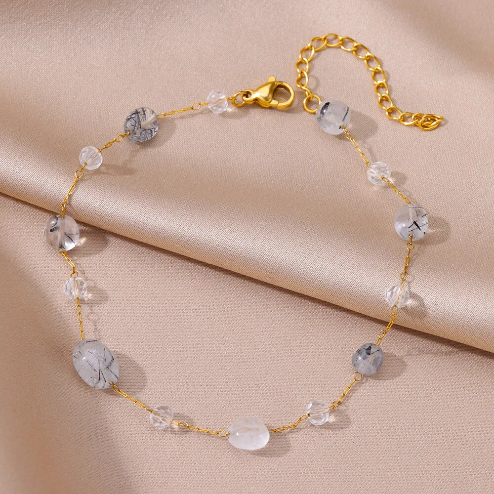 Anklets for women Foot bracelet women summer accessories Bracelet on the leg stainless steel ankle chain Jewelry