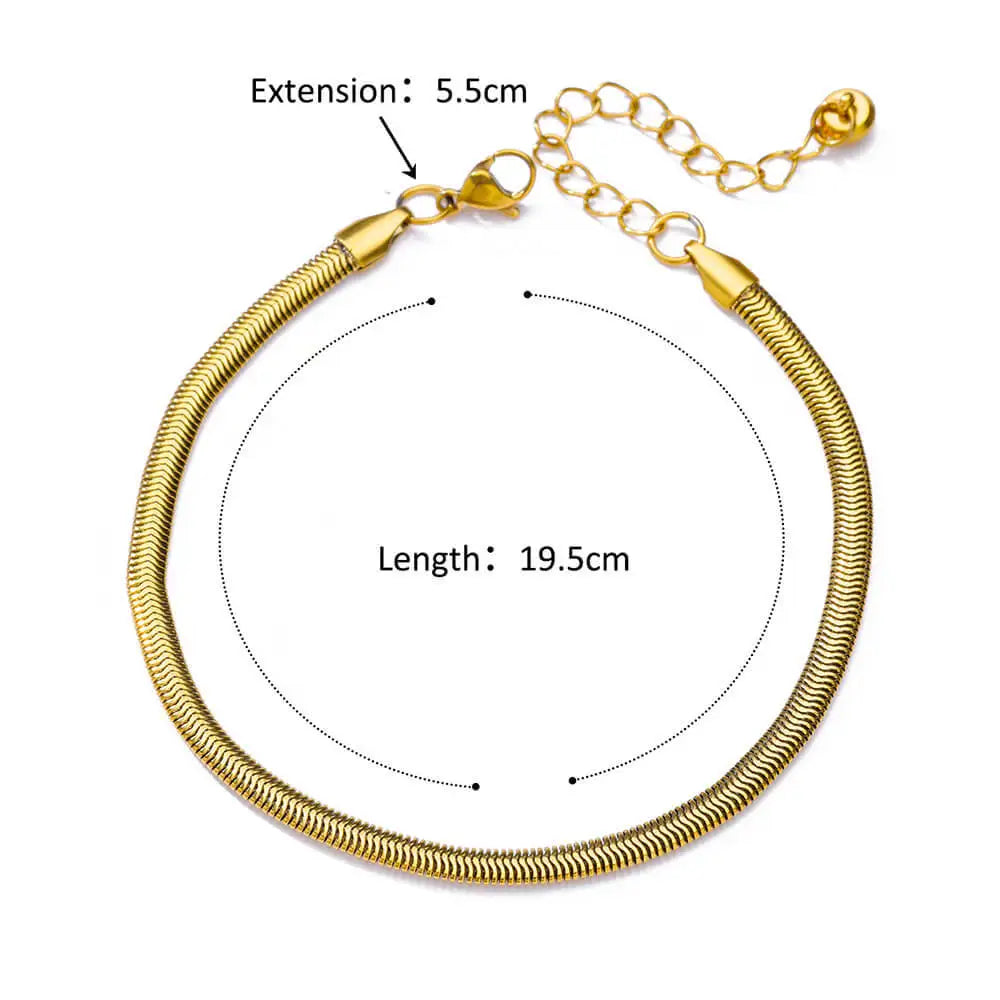 Vintage Anklets for Women Stainless Steel Beads Chain Anklet Leg Bracelets Bodychain Summer Beach Jewelry Accessories Gifts