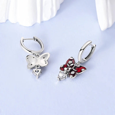 Amazing 925 Sterling Silver Black Spider & Shiny Bow Skull & Pumpkin Head Stud Earrings For Halloween Party Fine Jewelry Gift