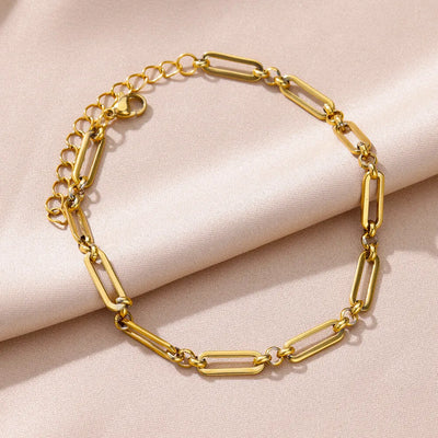 Vintage Anklets for Women Stainless Steel Beads Chain Anklet Leg Bracelets Bodychain Summer Beach Jewelry Accessories Gifts