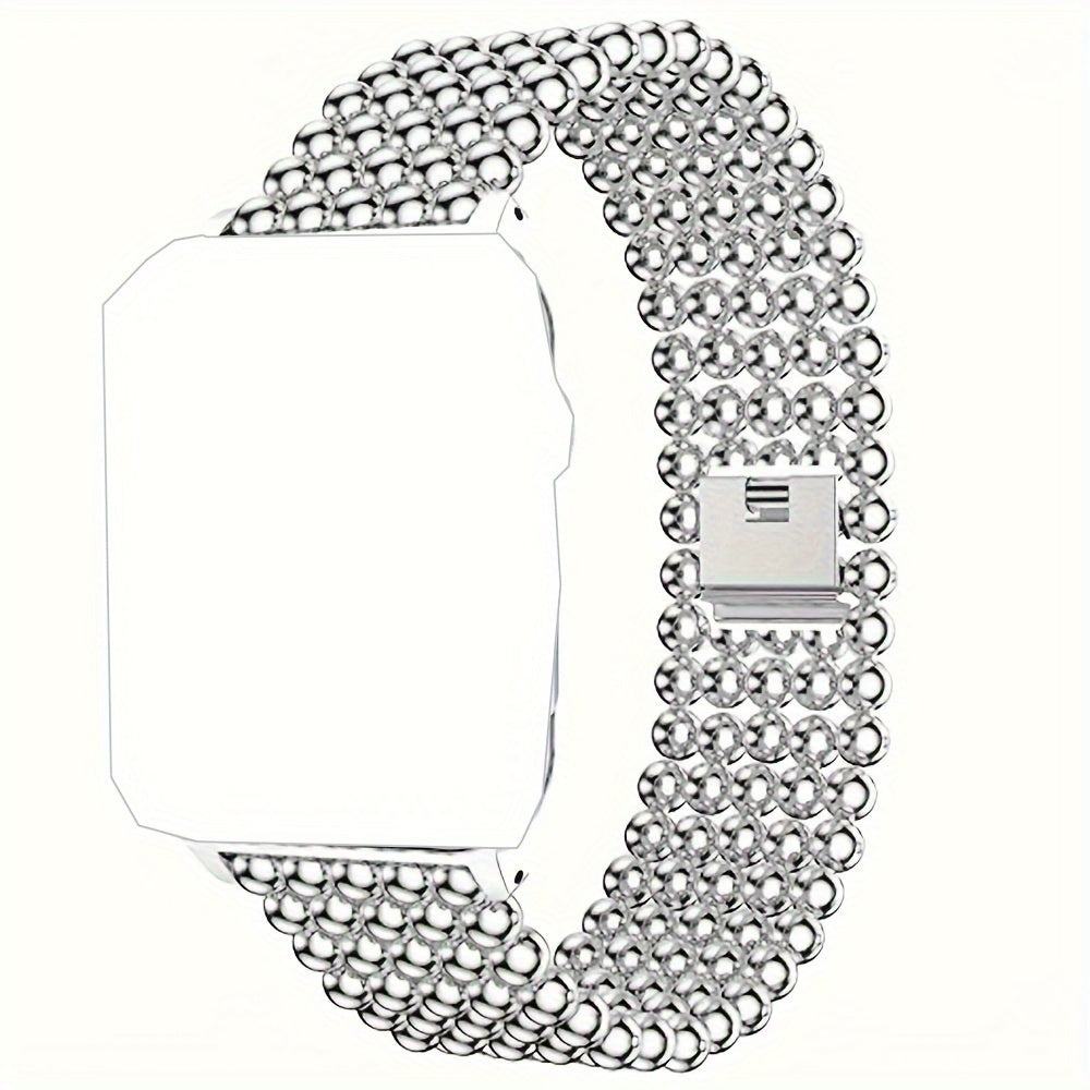 Premium Metal Band for Apple Watch - Fashion-Forward Upgrade with Seamless Fit - Compatible with All Series 8/7/6/5/4/3/2/1 SE, Sizes 38/45mm - Durable & Comfortable