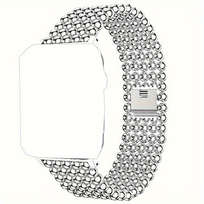 Premium Metal Band for Apple Watch - Fashion-Forward Upgrade with Seamless Fit - Compatible with All Series 8/7/6/5/4/3/2/1 SE, Sizes 38/45mm - Durable & Comfortable